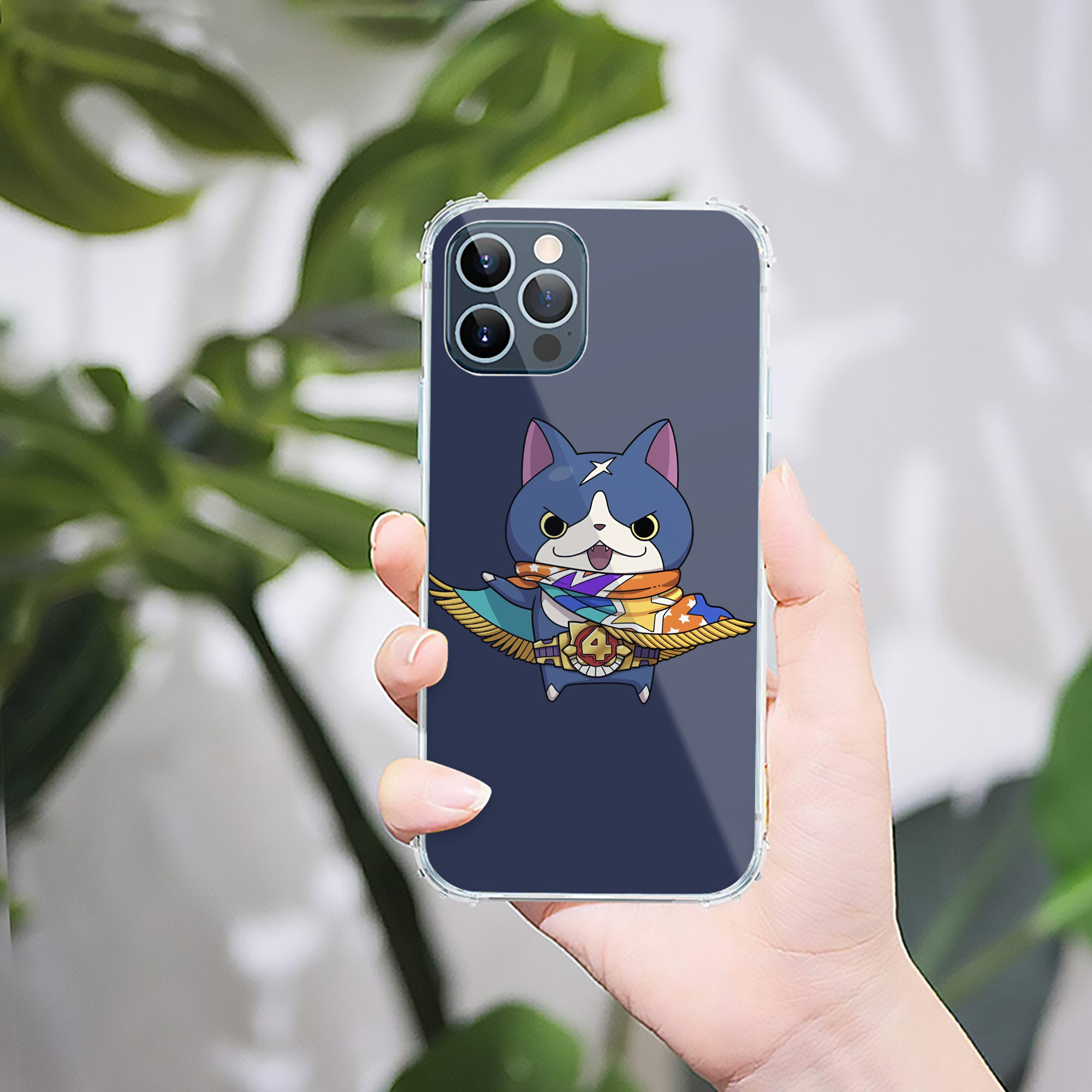 （画像用） 妖怪ウォッチ Yo-kai Watch 【iPhone 12シリーズ対応】透明スマホケース（クリアソフトケース）